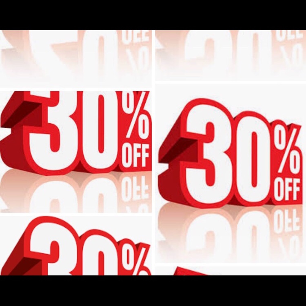 ENTIRE CLOSET UP TO 30% OFF